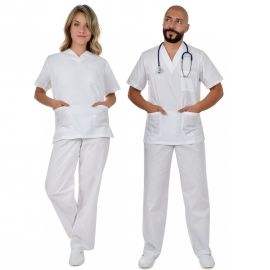 ​Uniforma medic Alb- Cesare, Marime: XL