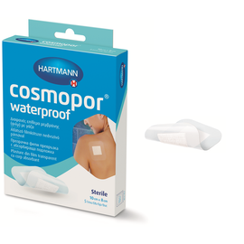 Plasturi sterili transparenti si autoadezivi Cosmopor Waterproof