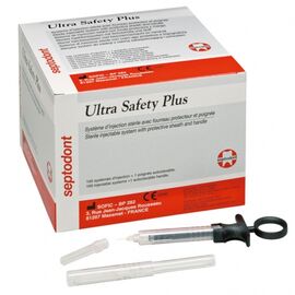 Ultra Safety Plus XL 1 Maner Autoclavabil Black + 100 Ace 30G 0.3 X 21mm Septodont