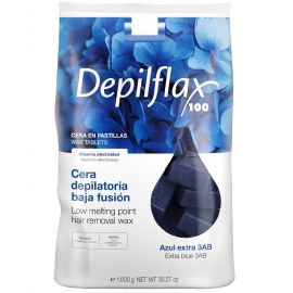 Ceara elastica 1kg refolosibila Azulena - Depilflax
