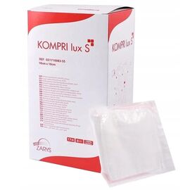 ​Comprese sterile tifon Kompri Lux S, 10 cm X 10 cm - 5 buc/plic