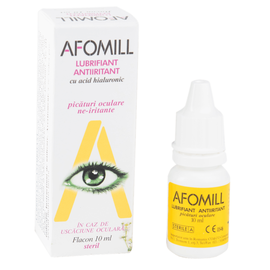 Afomill Umectant lubrifiant- lacrimi artificiale10 ml