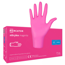 Manusi nitril Roz Magenta NITRYLEX