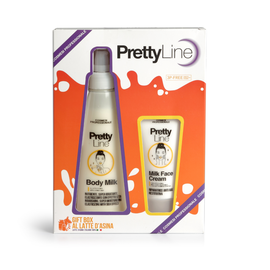 Donkey Milk Beauty Box ,   Crema de fata Anti-Imbatrinire + Fluid de corp Elasticizant cu Efect de Matase