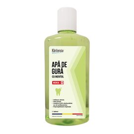 Apă de gură mentolată cu clorhexidină, 500 ml KLINTENSIV