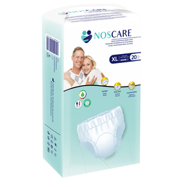 Scutece de incontinenta tip chilot, Marimea XL, 20 buc, Noscares