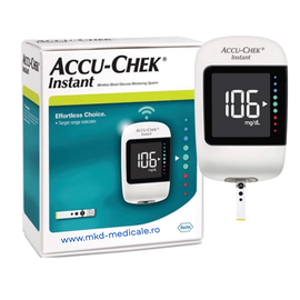 KIT Glucometru Accu-Chek Instant, Roche