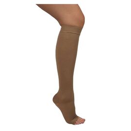 Ciorapi medicali compresie forte, pana la genunchi, cu varf deschis, 30-40 mmHg - ARS04