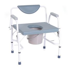 Scaun WC de camera 4 in 1, pentru persoane supraponderale - RH780