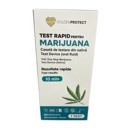 Test rapid depistare consum Marijuana (THC) - prelevare saliva