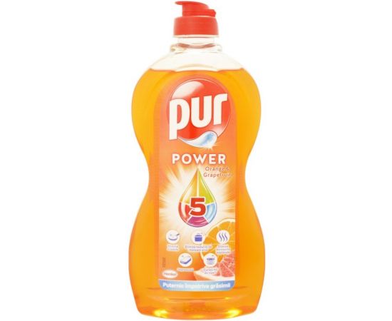 Detergent lichid PUR pentru vase 450 ml Detergent lichid PUR pentru vase 450 ml