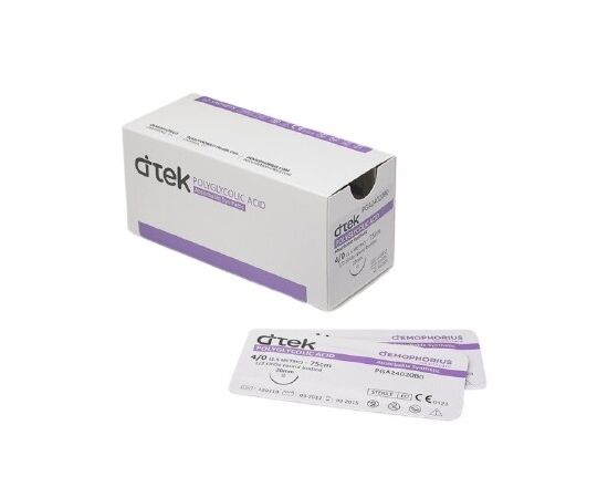 Fire sutura resorbabile Acid Poliglicolic Dtek - Sectiune rotunda Fire sutura resorbabile Acid Poliglicolic Dtek - Sectiune rotunda