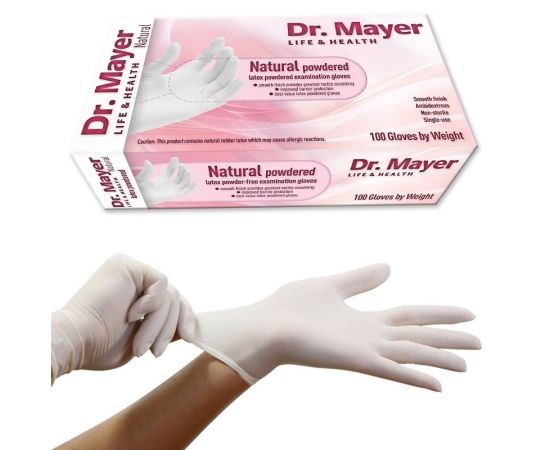 ​Manusi latex pudrate Dr.Mayer