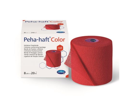 PEHA-HAFT Color bandaj elastic-rosu