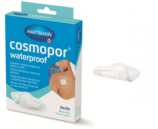 Plasturi sterili transparenti si autoadezivi Cosmopor Waterproof Plasturi sterili transparenti si autoadezivi Cosmopor Waterproof