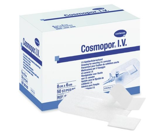 Plasturi fixare branule COSMOPOR Hartmann Plasturi fixare branule COSMOPOR Hartmann