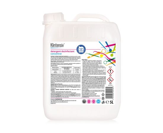 Detergent Dezinfectant instrumentar KLINTENSIV concentrat 5L