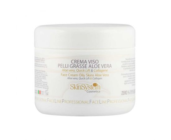 Crema pentru ten gras si impur cu  Aloe vera, Quick Lift, Colagen 250ml Crema pentru ten gras si impur cu  Aloe vera, Quick Lift, Colagen 250ml
