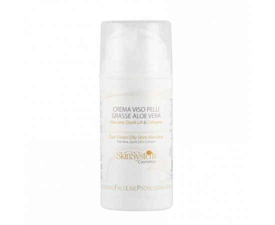Crema pentru ten gras si impur cu  Aloe vera, Quick Lift si Colagen 100ml Crema pentru ten gras si impur cu  Aloe vera, Quick Lift si Colagen 100ml