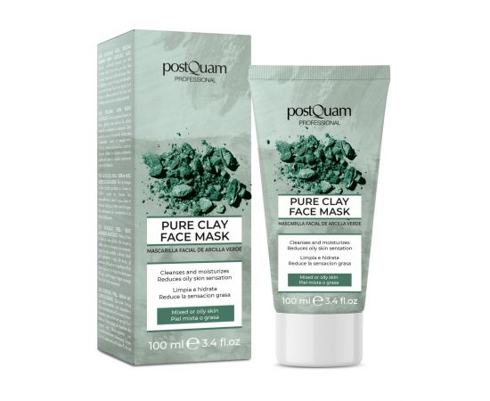 Masca faciala cu argila verde Masca faciala cu argila verde