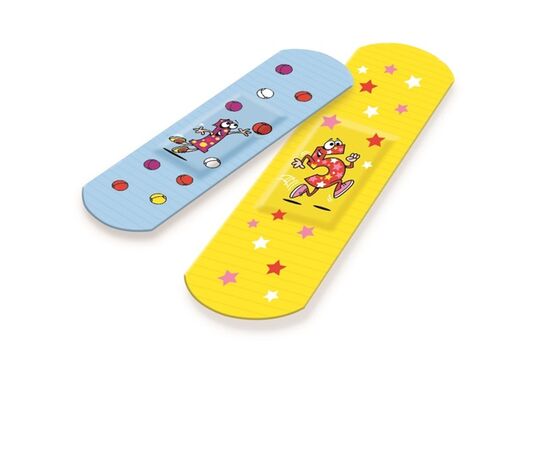Plasturi rezistenti la apa si murdarie Cosmos Kids 20 buc/cutie Plasturi rezistenti la apa si murdarie Cosmos Kids 20 buc/cutie