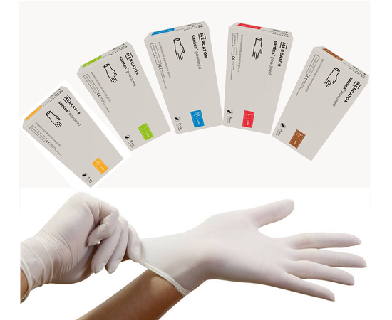 Manusi de examinare latex SANTEX