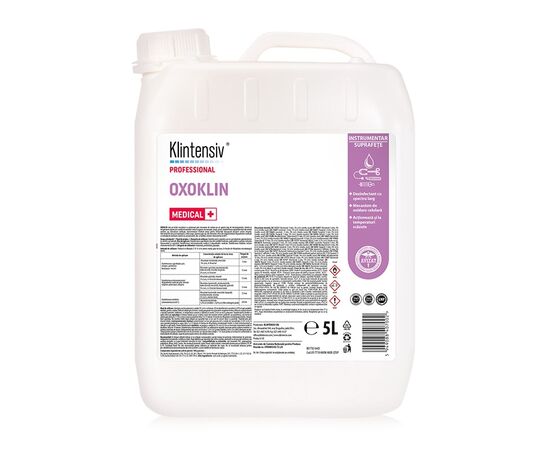 Dezinfectant suprafete de nivel inalt OXOKLIN , 5 litri