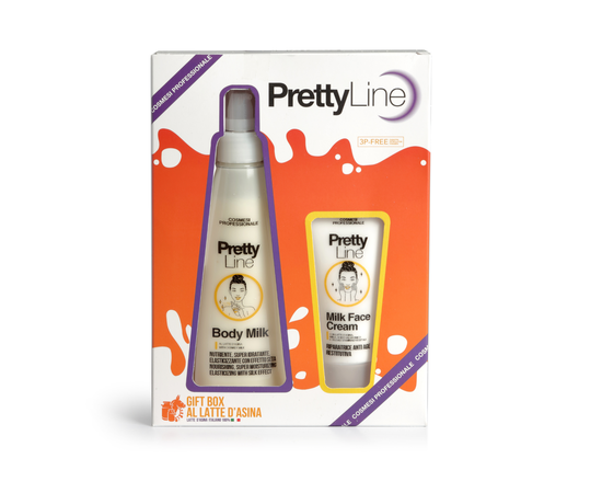 Donkey Milk Beauty Box ,   Crema de fata Anti-Imbatrinire + Fluid de corp Elasticizant cu Efect de Matase Donkey Milk Beauty Box ,   Crema de fata Anti-Imbatrinire + Fluid de corp Elasticizant cu Efect de Matase