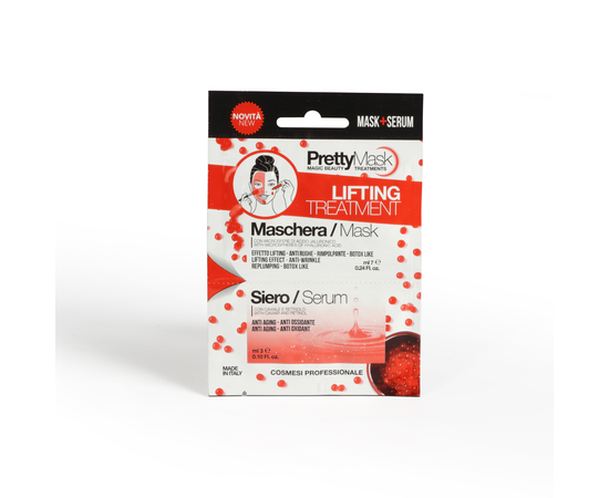 Tratament cu efect de lifting, anti-imbatranire, umplere si fermitate cu 2 componente Masca + Ser Tratament cu efect de lifting, anti-imbatranire, umplere si fermitate cu 2 componente Masca + Ser