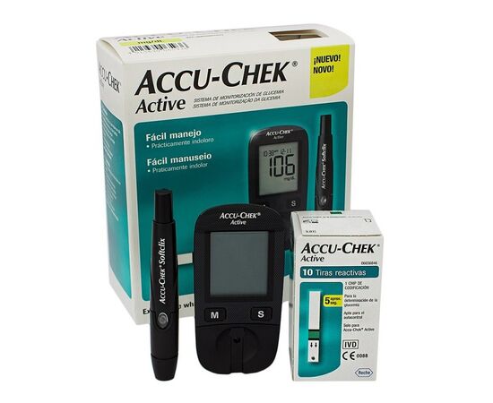 KIT Glucometru Accu-Chek Active, Roche KIT Glucometru Accu-Chek Active, Roche
