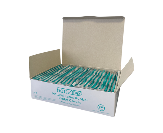 Prezervative HertzMed sonda ecograf latex NELUBRIFIATE ambalate individual 144 buc Prezervative HertzMed sonda ecograf latex NELUBRIFIATE ambalate individual 144 buc