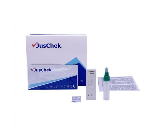 Test rapid Giardia Lamblia casetă (Materii fecale) – 10 teste/Kit Test rapid Giardia Lamblia casetă (Materii fecale) – 10 teste/Kit