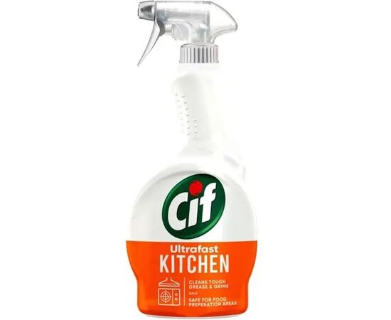 Cif bucatarie Ultra Fast, Spray 500 ml Cif bucatarie Ultra Fast, Spray 500 ml