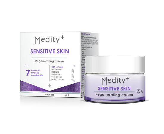 Crema regeneranta pentru piele sensibila Medity+ Crema regeneranta pentru piele sensibila Medity+