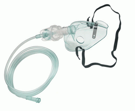 Masca oxigen cu nebulizator