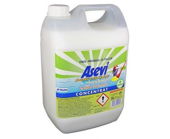 Detergent concentrat pardoseli ASEVI PORTOCALA 5l Detergent concentrat pardoseli ASEVI PORTOCALA 5l