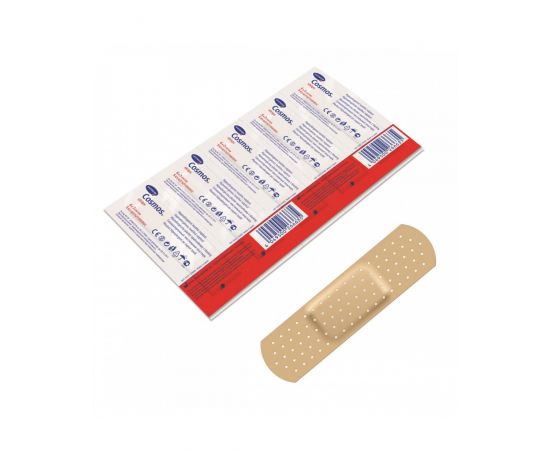 Plasturi textili tip banda COSMOS strips, 250 buc Plasturi textili tip banda COSMOS strips, 250 buc