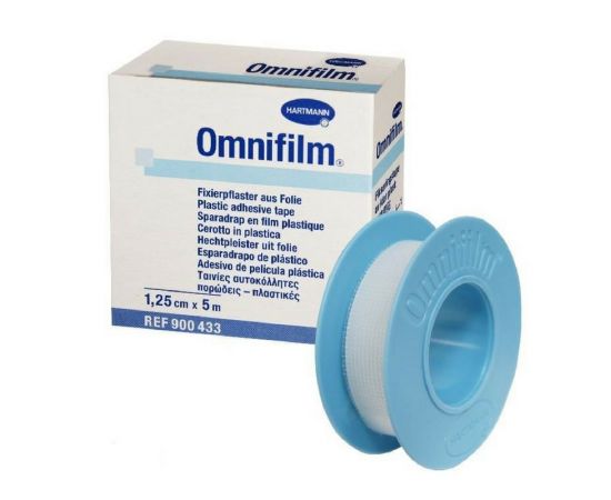 Plasture hipoalergen pe suport de folie transparenta Omnifilm Plasture hipoalergen pe suport de folie transparenta Omnifilm